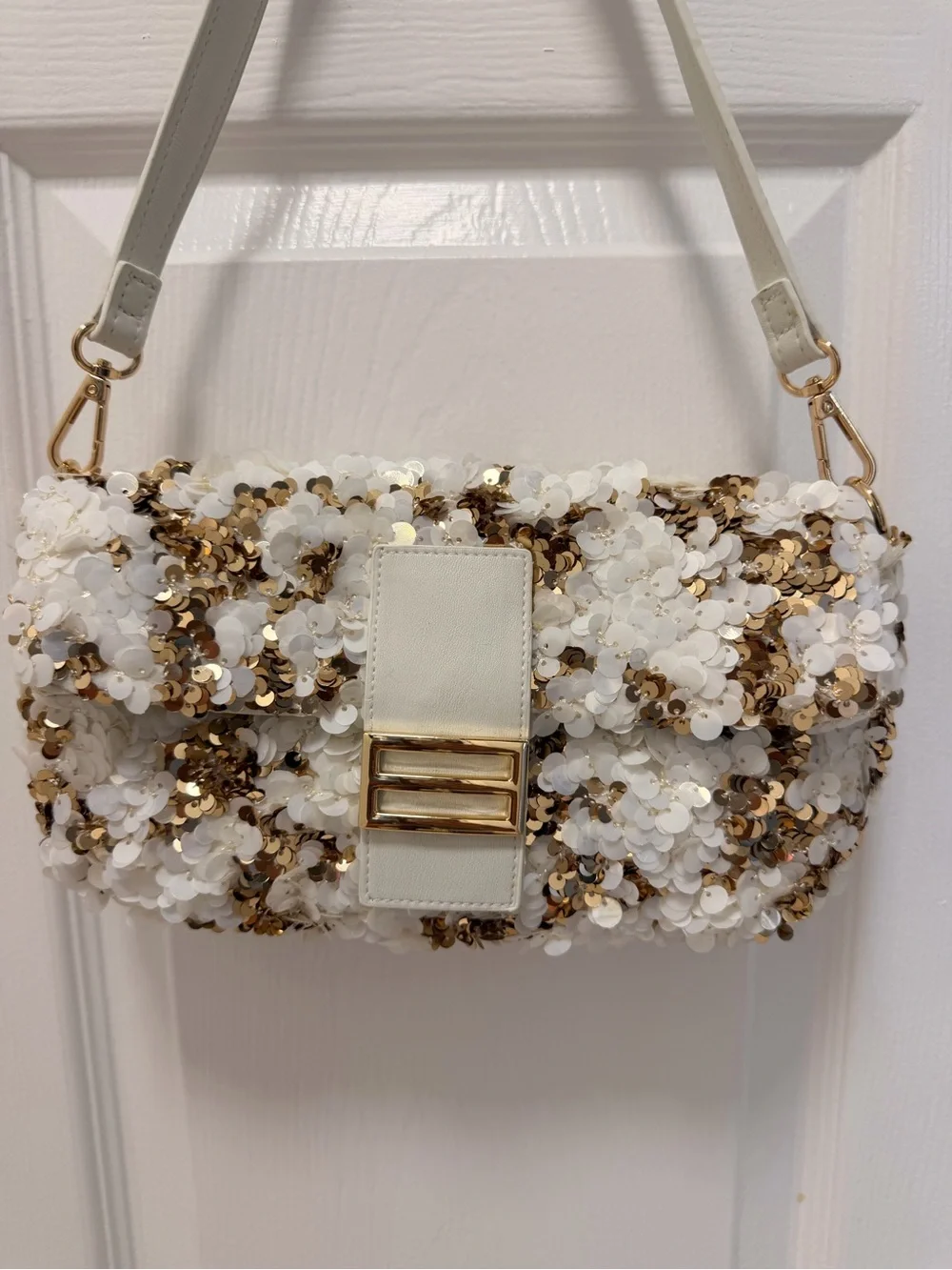 NWT AKIRA Boujee Babe Sequin Purse Bag
